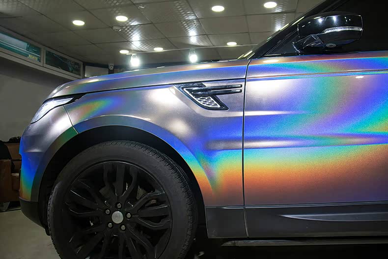 3d炫彩灰6678最新产品系列耐卡车身改色贴膜