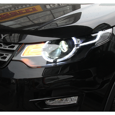 探陆泽车灯路虎发现神行大灯总成 led日行灯高亮氙气大灯